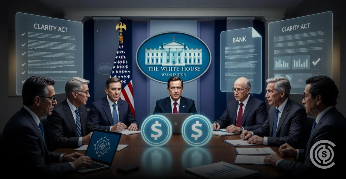 CLARITY Act Back in Focus as White House Hosts Key Stablecoin Talks Tomorrow