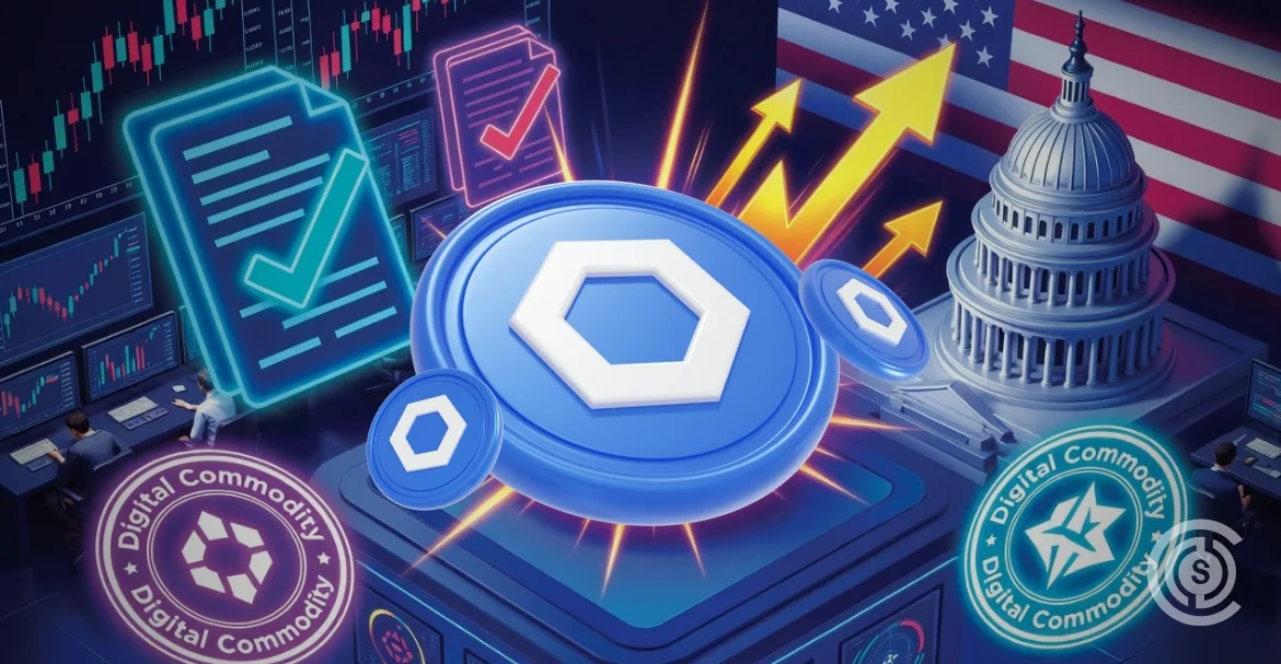 Chainlink Gains Momentum as U.S. Regulators Classify LINK as Digital Commodity