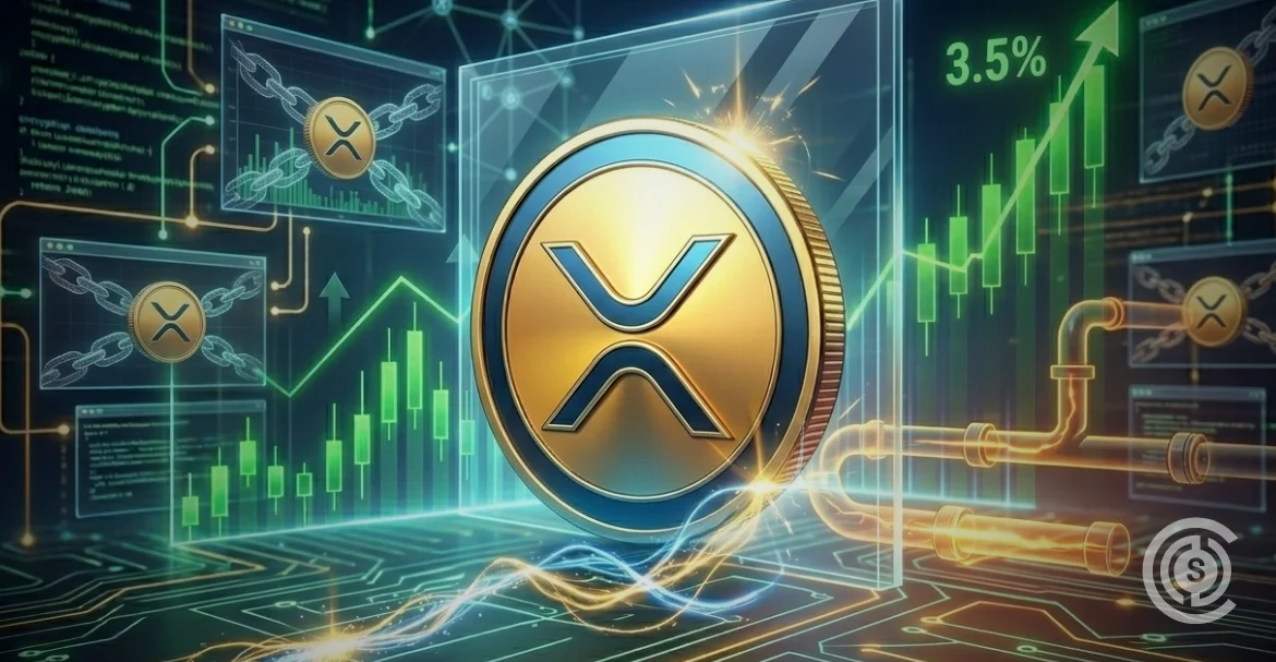 XRP Climbs 3.5% but Fails to Clear $1.38 Despite Supply Crunch