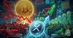 XRP Jumps 3.6_ as Bitcoin-Led Short Squeeze Fuels Market Rally