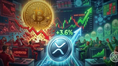 XRP Jumps 3.6_ as Bitcoin-Led Short Squeeze Fuels Market Rally