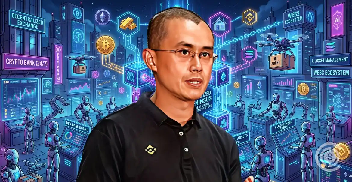 CZ: Blockchain Could Become Core Infrastructure for Finance & AI Agents