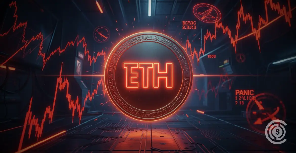 Ethereum Sentiment Collapses as ETF Outflows and Foundation Exits Fan Fears