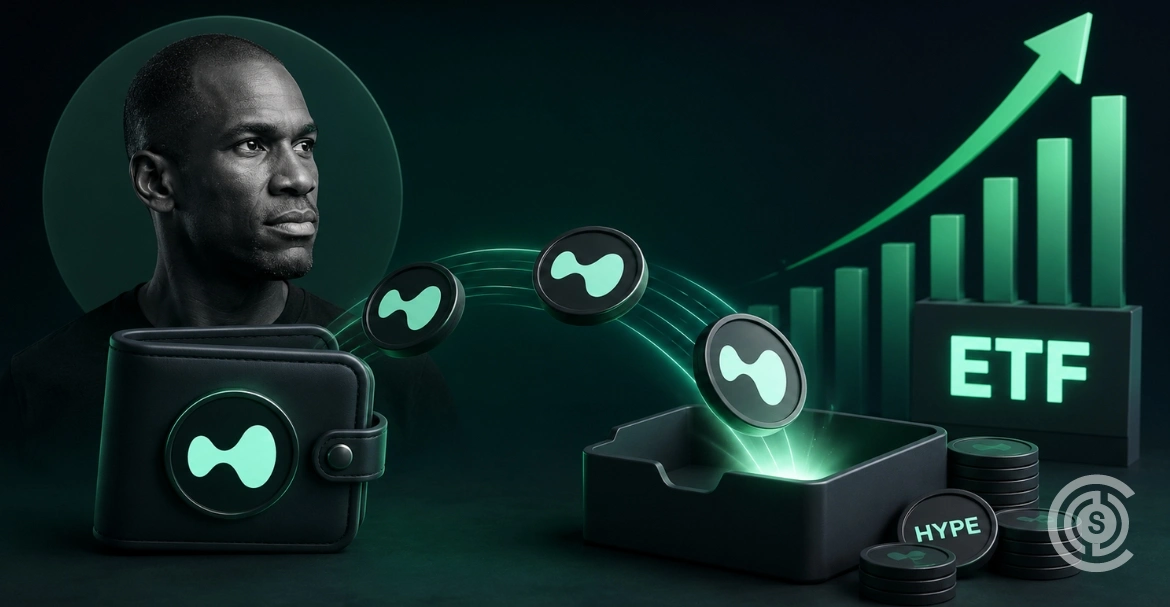 Arthur Hayes Linked Wallet Withdraws Large HYPE Amounts as ETF Flow Surge