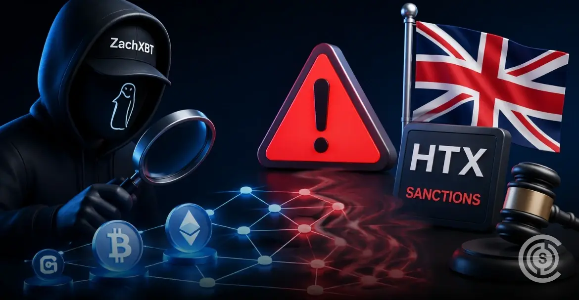 Crypto Sleuth ZachXBT warns UK HTX sanctions risk blurring on-chain risk signals