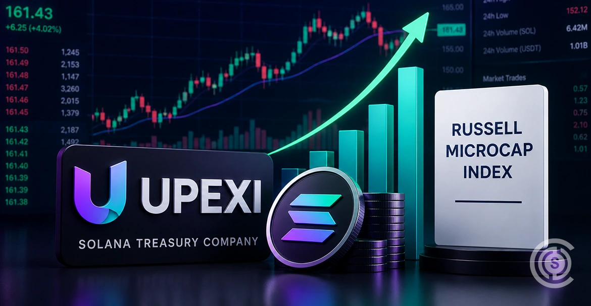 Solana Treasury Giant Upexi Joins Russell Microcap Index