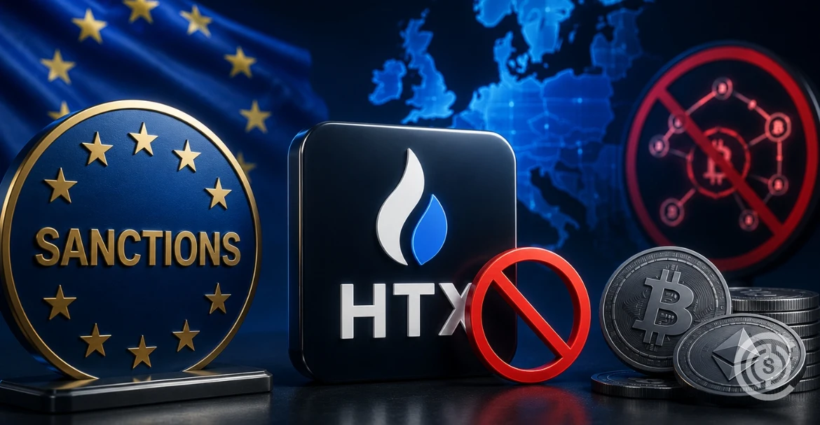 EU Sanctions HTX in Push to Curb Crypto-Based Sanction Evasion