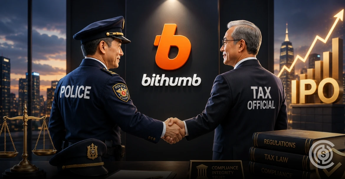 Bithumb Affiliates Approved to Hire Retired Police and Tax Officials as Exchange Pushes Ahead with IPO Plans