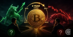 Bitcoin’s Four Year Cycle Faces a Major Test as Analysts Split Over What Comes Next