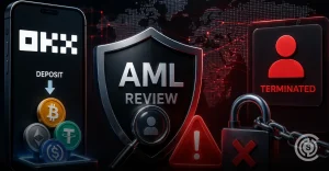 OKX Warns High-Risk Deposits May Trigger AML Reviews or Account Termination