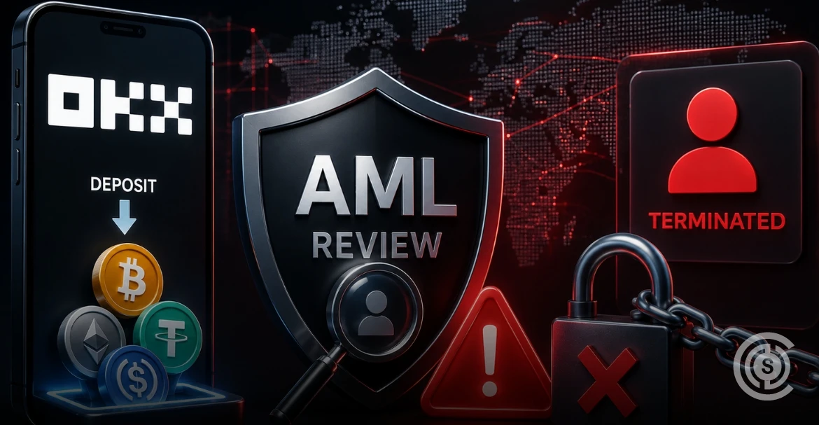 OKX Warns High-Risk Deposits May Trigger AML Reviews or Account Termination